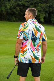 CA Funky Golf Polo | Exotic Jungle